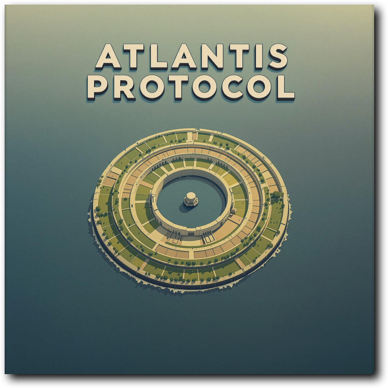 Scene from Atlantis Protocol, the Broadway sci-fi time travel love story musical about Atlantis.