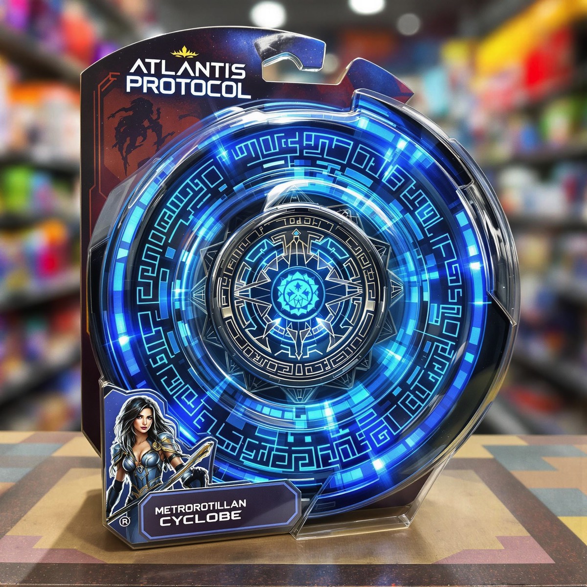 Scene from Atlantis Protocol, the Broadway sci-fi time travel love story musical about Atlantis.